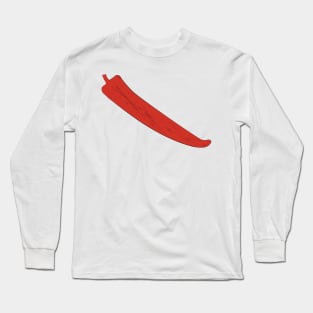 Red Chili Pepper Long Sleeve T-Shirt